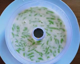 Puding Tiga Lapis Sawi Labu Cendol 👌 - Step 3