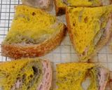 Foto langkah ke 28 dari resep Matcha Ubi Ungu Kunyit Sourdough Bread.