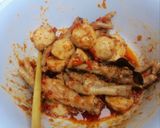 Foto langkah ke 6 dari resep Ceker Baso Mercon Endesss.