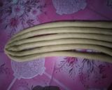 A picture of step 6 of Challah Bread #worldwideeggchallenge.