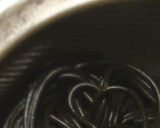 A picture of step 6 of Black and "white" spaghetti.
