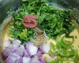 A picture of step 1 of Fenugreek Leaves Bhajia.