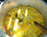 Foto langkah ke 5 dari resep (3.) Terong hijau kuah santan pedaas.