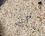 A picture of step 1 of Mushrooms risotto.