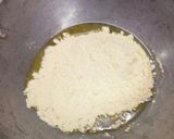 A picture of step 2 of Mango Besan Burfi.