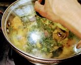 A picture of step 3 of Bori Pui Saager Chochori.