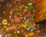 Foto del paso 4 de la receta: Caldo de Marisco tipo Cahuamanta Sonorense de Mantarraya, Camarón y Pulpo