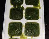 A picture of step 5 of Green Chutney 💚.
