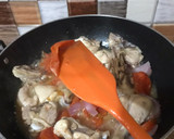 A picture of step 3 of Chicken karahi.