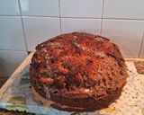 Foto del paso 10 de la receta: Torta deleite con triple rellenos decorada con ganache de chocolate blanco y frambuesas