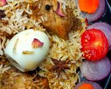 অল্প তেলে কলকাতা স্টাইলে চিকেন বিরিয়ানি (kolkata style chicken biryani recipe in Bengali) রেসিপি ধাপ - 10 ছবি