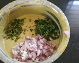 A picture of step 5 of Multigrain Chila pudla.