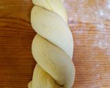 Diós-nutellás fonott kalács recept fázis 9 fotója