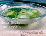 Foto langkah ke 5 dari resep Sayur Temu Kunci (Bayam Gambas).