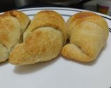 Foto del paso 7 de la receta: Panes🥖🥯😝 rellenos de jamón🥓, queso🧀 y dulce de piña🥐🍍