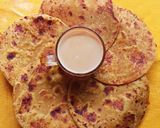 A picture of step 3 of Leftover Potato Paratha.