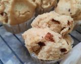 Foto langkah ke 7 dari resep Bolu Kukus Pisang Mekar Tanpa Mixer.