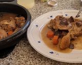 Foto del paso 11 de la receta: Pollo guisado con boletus y trufa
