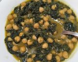 Foto del paso 5 de la receta: Espinacas con garbanzos
