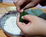 Foto langkah ke 4 dari resep Lupis ketan pandan (versi jualan).
