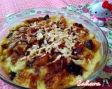 Foto langkah ke 8 dari resep Cheessy Bread Pudding (Puding Roti Keju).