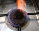 A picture of step 3 of Karhai khara Masala Qeema.