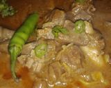 A picture of step 5 of Mutton Nihari.