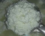 A picture of step 3 of Nolen Gur Rasgulla..