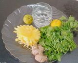 A picture of step 1 of Tropical Glow Green Elixir.
