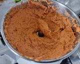 A picture of step 2 of Paneer cashew capsicum in curd based gravy.