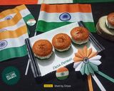 A picture of step 10 of Tiranga Idli Cake Sandwich.