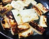 A picture of step 2 of Paneer Jalfereji.
