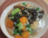 Foto langkah ke 7 dari resep Sapo Tahu Siram Simpel Enak.