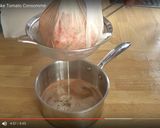 A picture of step 4 of Tomato consomme.
