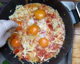 A picture of step 3 of Breakfast with Eggs and Cabbage.