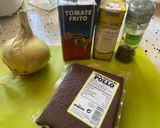 Foto del paso 1 de la receta: Sangre con tomate