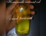 A picture of step 5 of Homemade coconut oil.