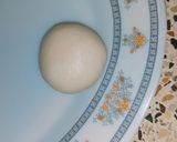 A picture of step 4 of Kachori with tarkari.