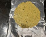 A picture of step 3 of Bajra & Rajgira thepla.