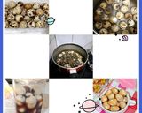 Foto langkah ke 3 dari resep Batik Polkadot Telur Puyuh.