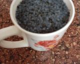 A picture of step 1 of Doodh Soda 🥰.