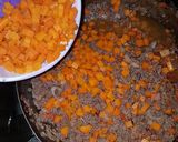 A picture of step 3 of Bolognese.