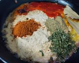 A picture of step 3 of Punjabi Chicken Masala.
