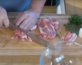 A picture of step 1 of Pork Pies.