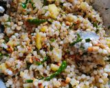 A picture of step 6 of Sabudana khichdi.