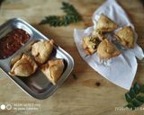 आलू कॉर्न मिनी समोसा (Aloo corn mini samosa recipe in hindi) रेसिपी चरण 7 फोटो