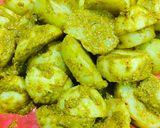 मसाला धनिया आलू(madsala dhaniya aloo recipe in hindi) रेसिपी चरण 1 फोटो