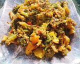 A picture of step 7 of Broccoli fry.