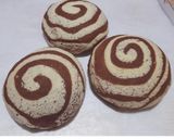 Foto langkah ke 7 dari resep Mexican Bun / Roti Boy isi cokelat.