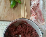 Foto del paso 1 de la receta: Banderillas de carne molida